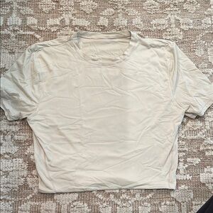Cream Short Sleeve T-Shirt